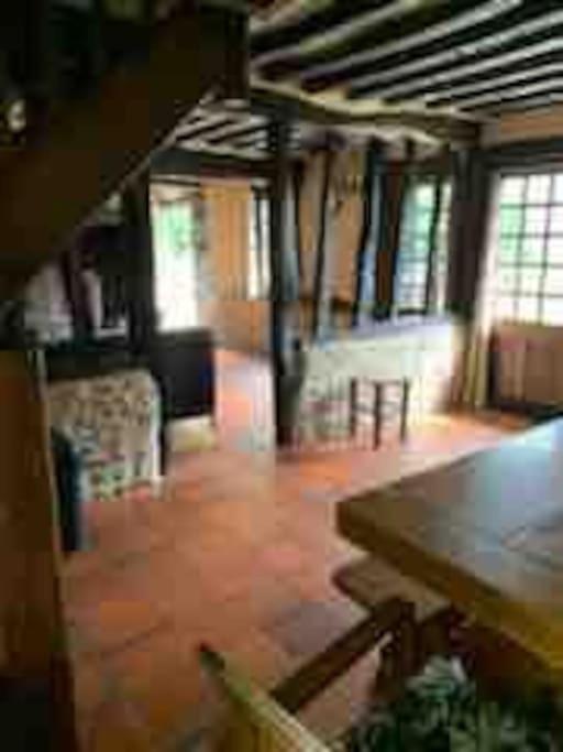 Chaumiere Familiale Weekend & Vacances Paisible Saint-Philbert-sur-Risle Exterior foto